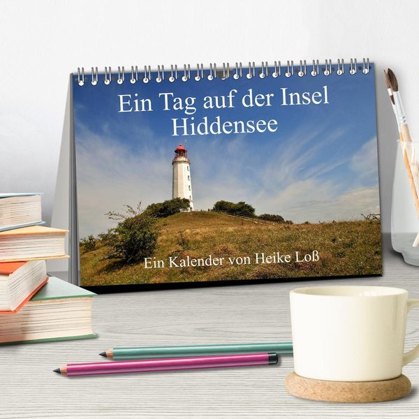 Produktbild: Ein Tag auf der Insel Hiddensee (Tischkalender 2026 DIN A5 quer), CALVENDO Monatskalender