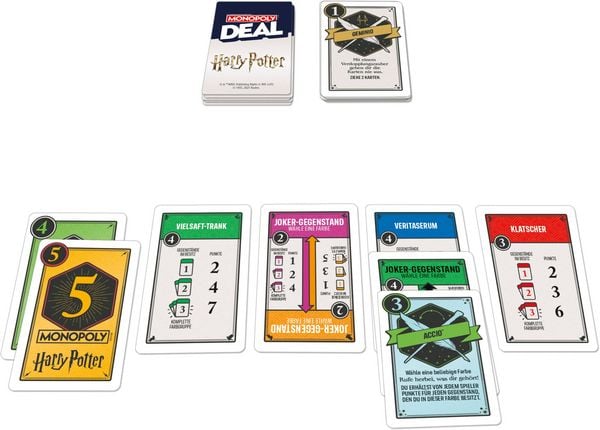 Produktbild: Monopoly Deal Harry Potter