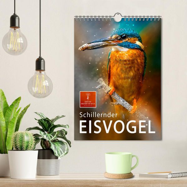 Produktbild: Schillernder Eisvogel (Wandkalender 2026 DIN A4 hoch), CALVENDO Monatskalender