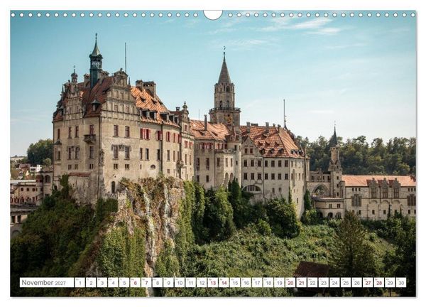 Produktbild: Sommerliches Sigmaringen (Wandkalender 2027 DIN A3 quer), CALVENDO Monatskalender