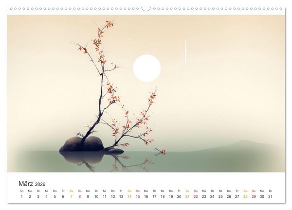 Produktbild: Japan - Kunst der Traditionen (hochwertiger Premium Wandkalender 2026 DIN A2 quer), Kunstdruck in Hochglanz