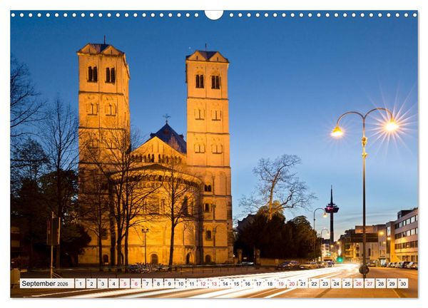 Produktbild: K&Ouml;LNER LICHTERZAUBER (Wandkalender 2026 DIN A3 quer), CALVENDO Monatskalender
