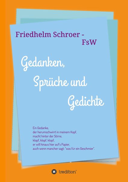 Produktbild: Gedanken, Spr&uuml;che und Gedichte