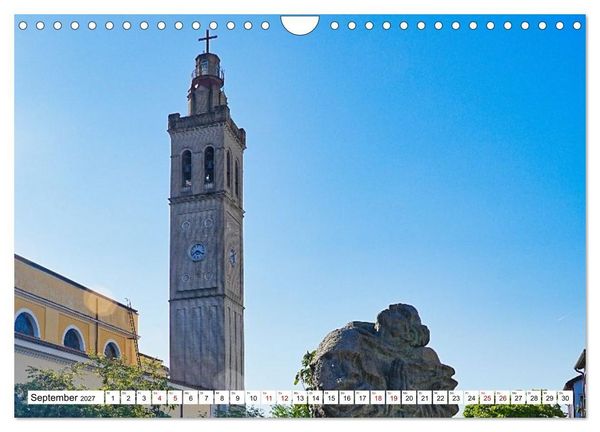 Produktbild: Katholische und orthodoxe Kirchen in Tirana und Shkodra, Albanien (Wandkalender 2027 DIN A4 quer), CALVENDO Monatskalender