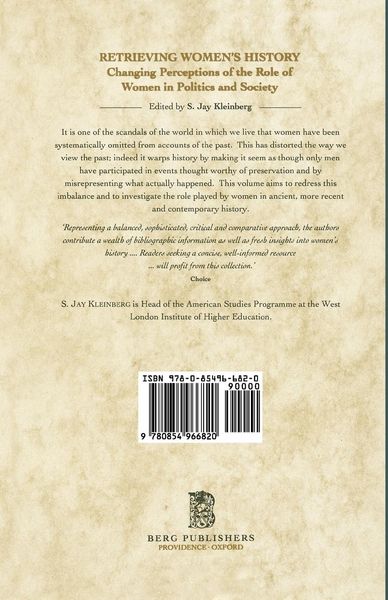 Produktbild: Retrieving Women's History