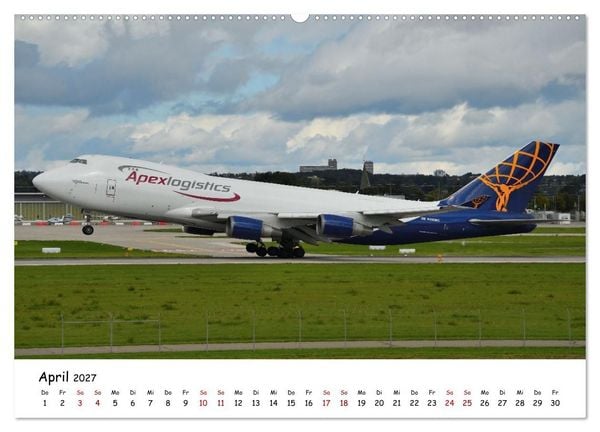 Produktbild: Ein Jahr in der Welt der Luftfahrt (hochwertiger Premium Wandkalender 2027 DIN A2 quer), Kunstdruck in Hochglanz