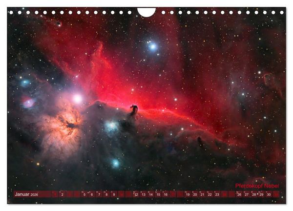 Produktbild: Deep Sky Kalender (Wandkalender 2026 DIN A4 quer), CALVENDO Monatskalender