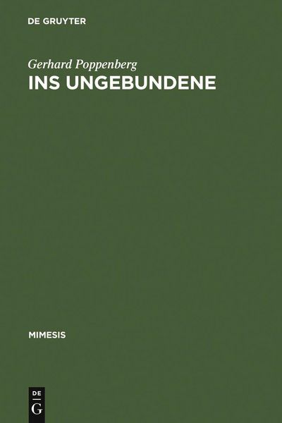 Produktbild: Ins Ungebundene