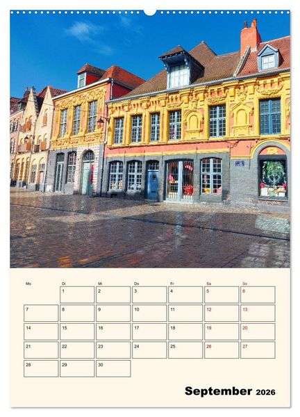 Produktbild: Lille - Lebendige Metropole (Wandkalender 2026 DIN A2 hoch), CALVENDO Monatskalender