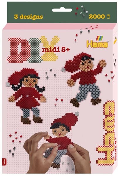 Hama Bügelperlen Geschenkpackung Weihnachtsspaß 2000 Stück