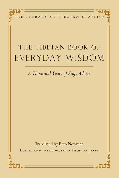 Produktbild: The Tibetan Book of Everyday Wisdom