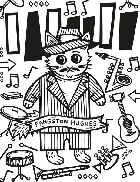 Produktbild: Literary Cats Coloring Book