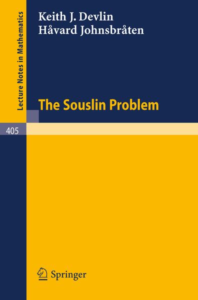 Produktbild: The Souslin Problem