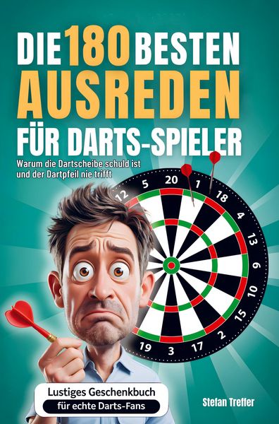 Produktbild: Die 180 besten Ausreden f&uuml;r Darts-Spieler