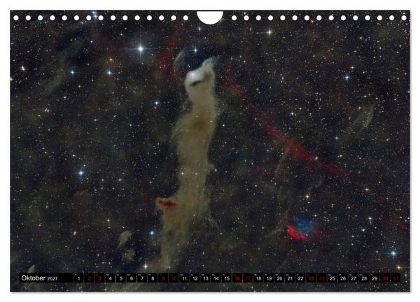 Produktbild: Ein Streifzug durch das Universum (Wandkalender 2027 DIN A4 quer), CALVENDO Monatskalender