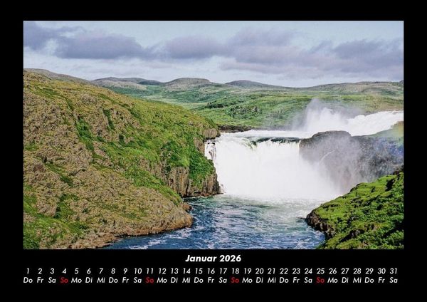 Produktbild: Naturlandschaften 2026 Fotokalender DIN A3