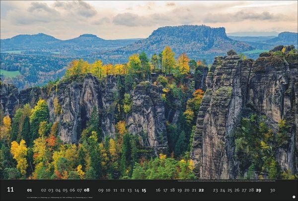 Produktbild: Deutschlands Naturparadiese Kalender 2026