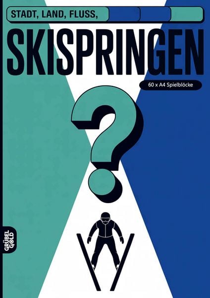 Stadt, Land, Fluss, Skispringen, Taschenbuch von Grübelgold Rätselhefte, Grübelgold, 9783693192634