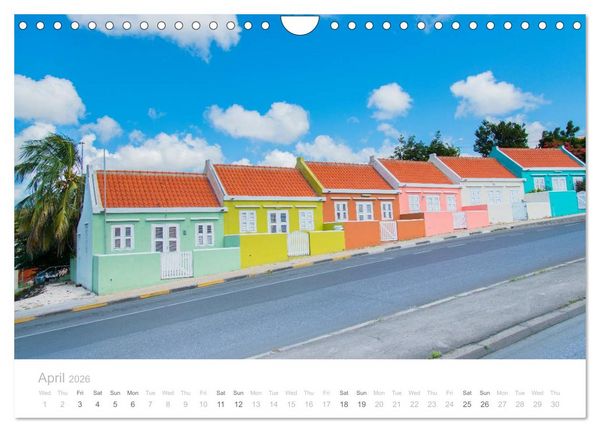 Produktbild: Curacao - Tropical Island (Wall Calendar 2026 DIN A4 landscape), CALVENDO 12 Month Wall Calendar