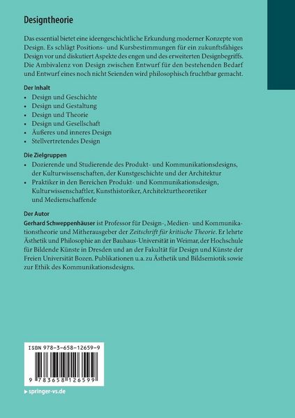 Produktbild: Designtheorie