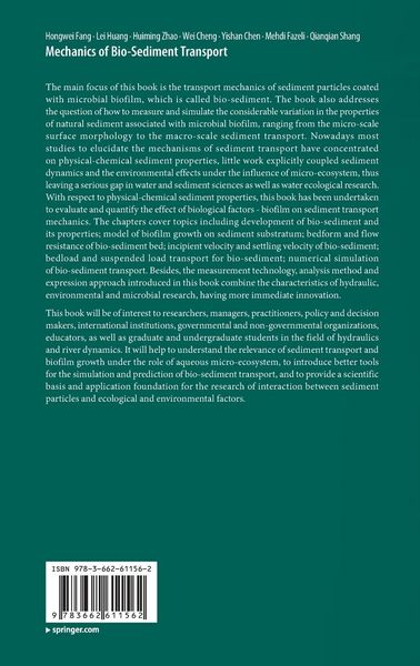 Produktbild: Mechanics of Bio-Sediment Transport