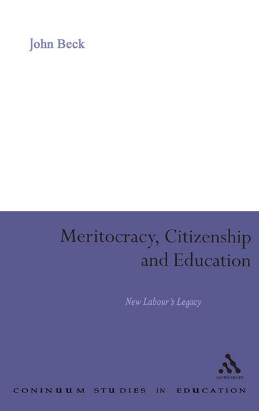 Produktbild: Meritocracy, Citizenship and Education