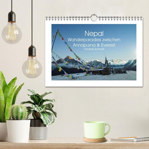 Produktbild: Nepal - Wanderparadies zwischen Annapurna & Everest (Wandkalender 2026 DIN A4 quer), CALVENDO Monatskalender