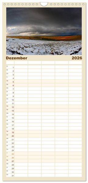 Produktbild: Familienplaner 2026 - Schottland - Land der Legenden mit 5 Spalten (Wandkalender, 21 x 45 cm) CALVENDO