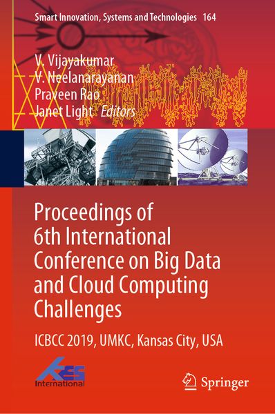 Produktbild: Proceedings of 6th International Conference on Big Data and Cloud Computing Challenges