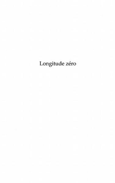Produktbild: Longitude Zero