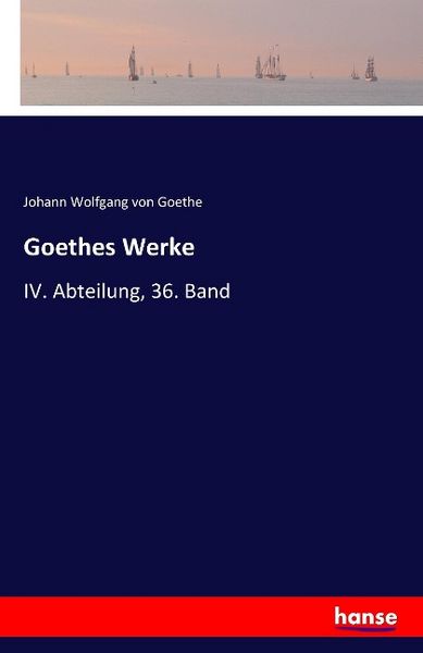 Produktbild: Goethes Werke