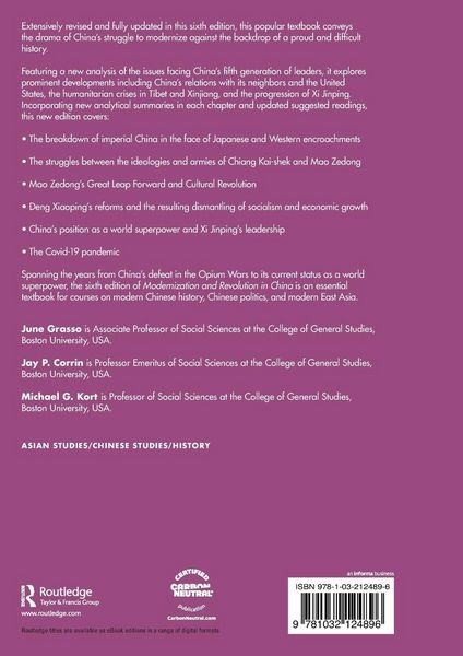 Produktbild: Modernization and Revolution in China