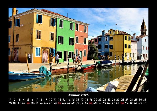 Produktbild: Boote 2025 Fotokalender DIN A3