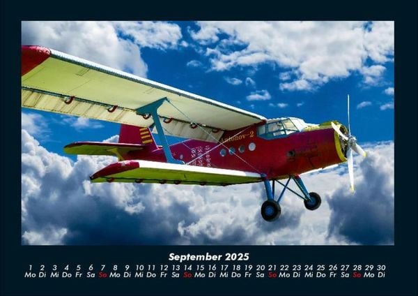 Produktbild: Flugzeuge 2025 Fotokalender DIN A4