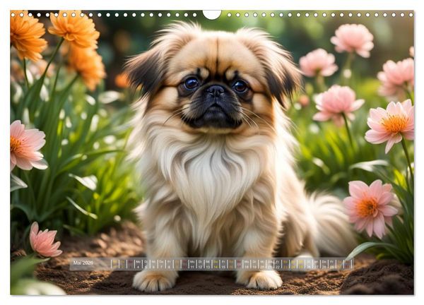 Produktbild: Kuschelige Hunde - kleine Herzensbrecher in Aktion (Wandkalender 2026 DIN A3 quer), CALVENDO Monatskalender