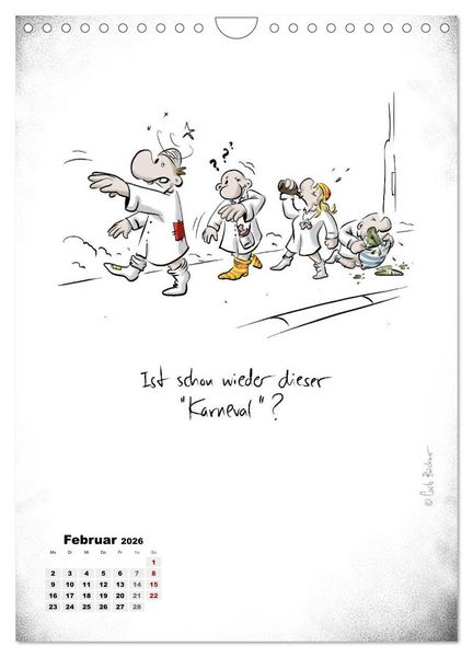 Produktbild: NEUES JAHR, NEUER SPASS... (Wandkalender 2026 DIN A4 hoch), CALVENDO Monatskalender