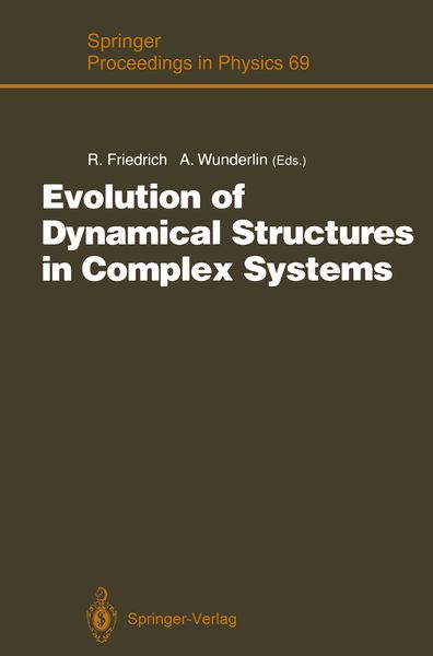 Produktbild: Evolution of Dynamical Structures in Complex Systems