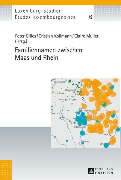 Produktbild: Familiennamen zwischen Maas und Rhein