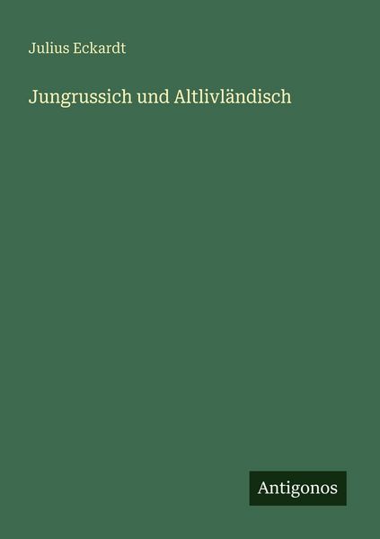 Produktbild: Jungrussich und Altlivl&auml;ndisch