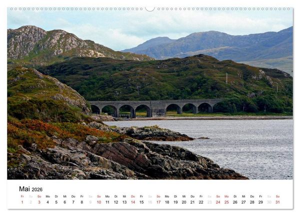 Produktbild: Western Highlands - Schottland (Wandkalender 2026 DIN A2 quer), CALVENDO Monatskalender