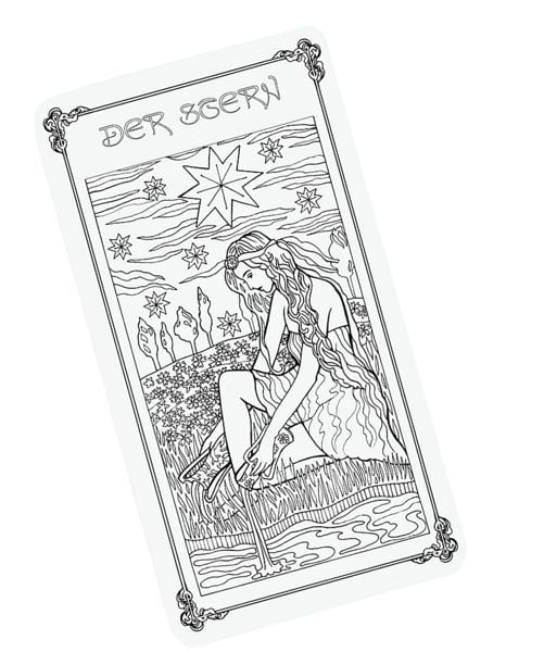 Produktbild: Tarot zum Ausmalen