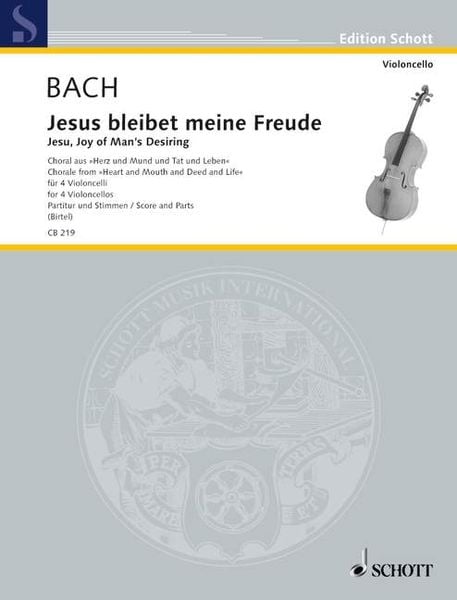Produktbild: Bach, J: Jesus bleibet meine Freude