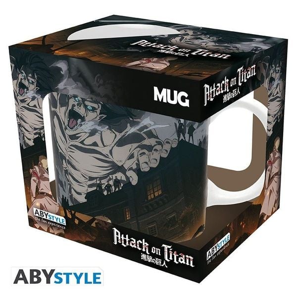 Produktbild: ATTACK ON TITAN Tasse 320 ml - S4 Key Art