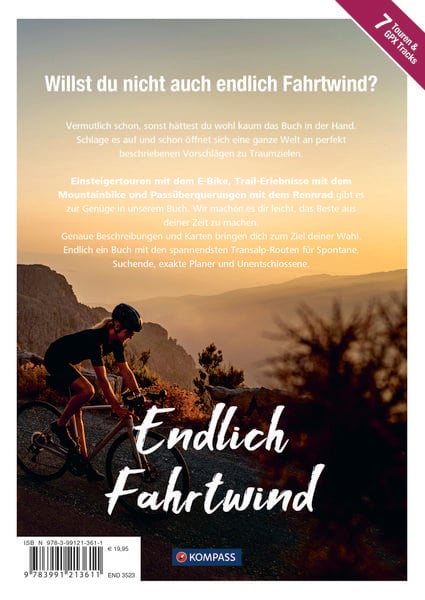 Produktbild: KOMPASS Endlich Fahrtwind - Transalp