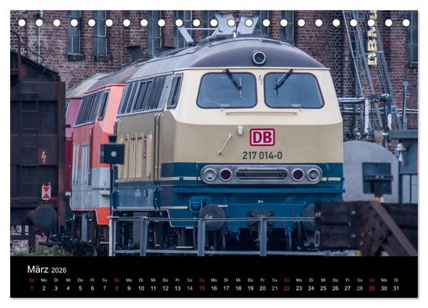 Produktbild: Erfolg einer Lokfamilie - Die V160-Baureihen (Tischkalender 2026 DIN A5 quer), CALVENDO Monatskalender