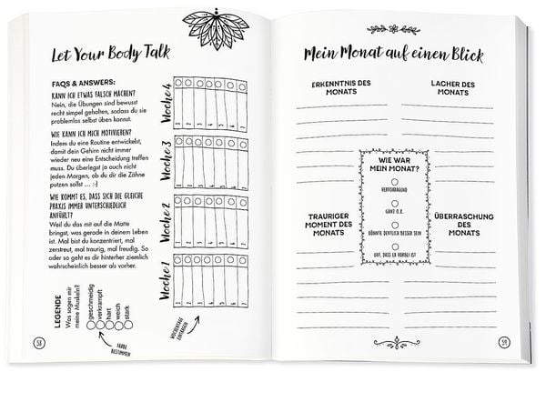 Yoga Bullet Journal