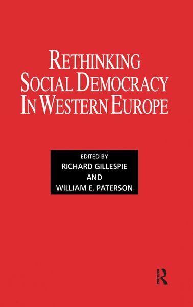 Produktbild: Rethinking Social Democracy in Western Europe