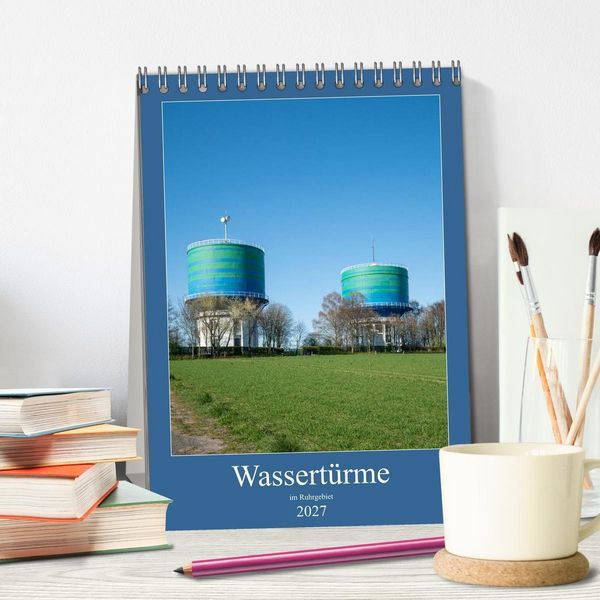 Produktbild: Wassert&uuml;rme im Ruhrgebiet (Tischkalender 2027 DIN A5 hoch), CALVENDO Monatskalender