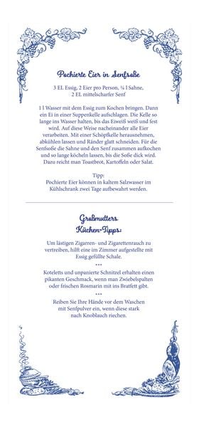 Produktbild: Gro&szlig;mutters K&uuml;chenkalender 2027 mit Wandplaner