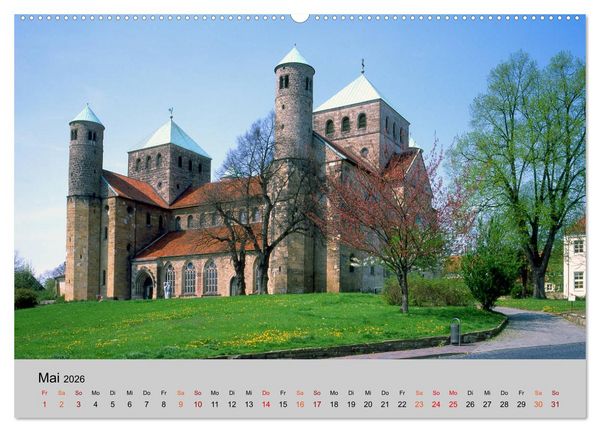 Produktbild: UNESCO Welterbest&auml;tten in Deutschland (Wandkalender 2026 DIN A2 quer), CALVENDO Monatskalender
